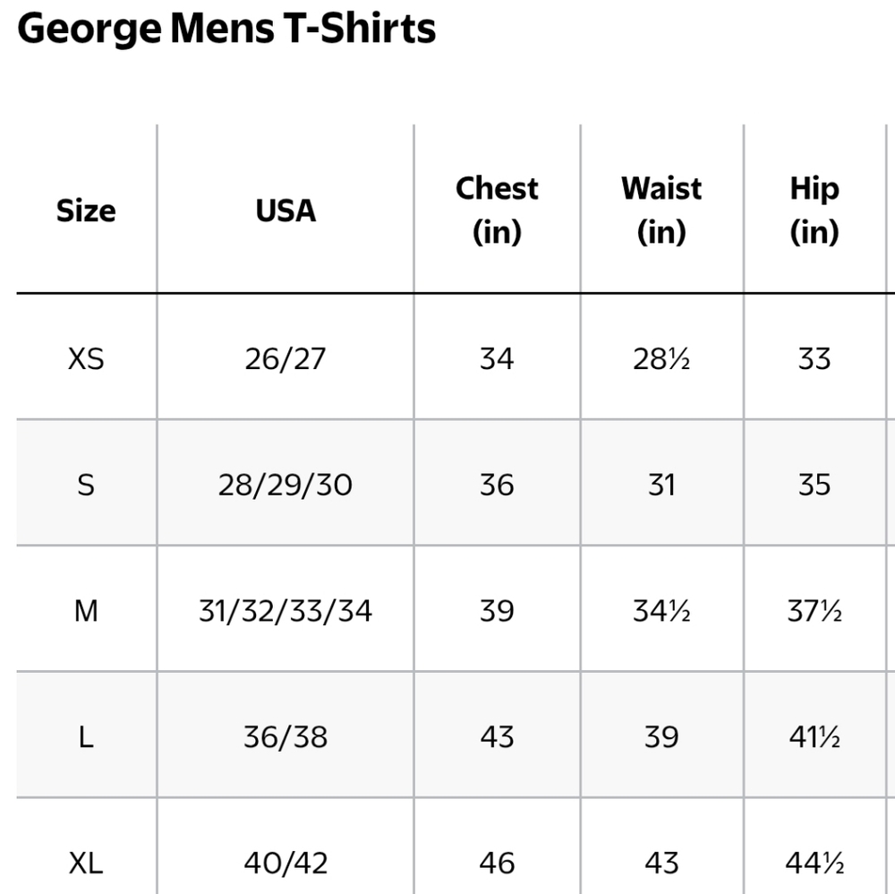 George Classic Cut T-Shirt Athletic Mens Small Men's S Greenish Blue - Picture 7 of 7